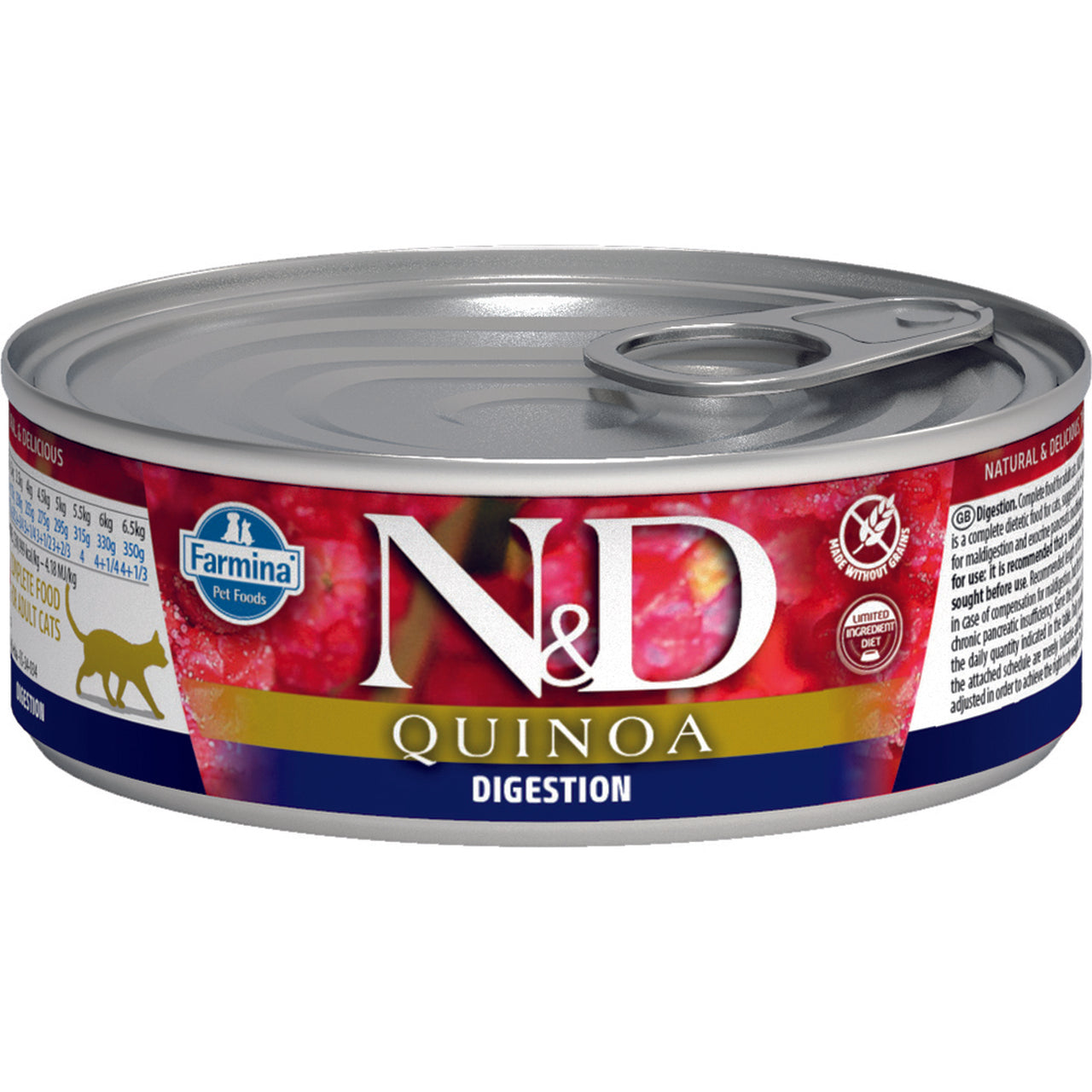 n&d quinoa cat food digestion