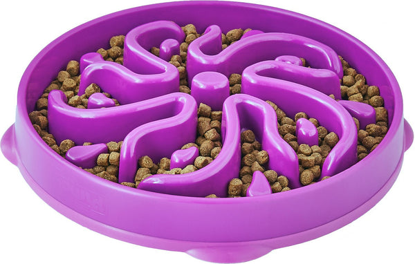Outward Hound Purple Twister Purple Puzzle Dog Toy, Large