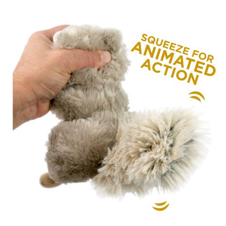 Tall Tails Yeti Plush Dog Toy, 14-in