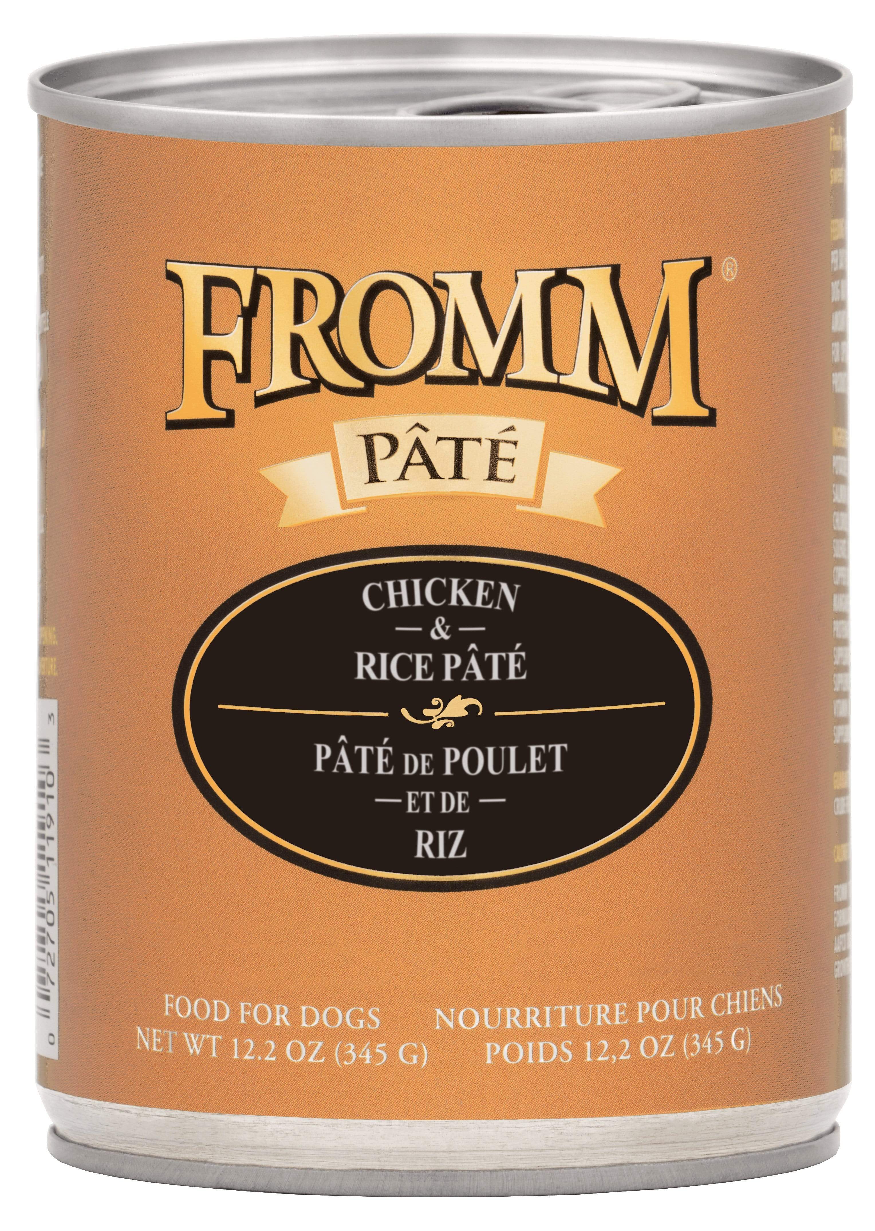 fromm wet dog food