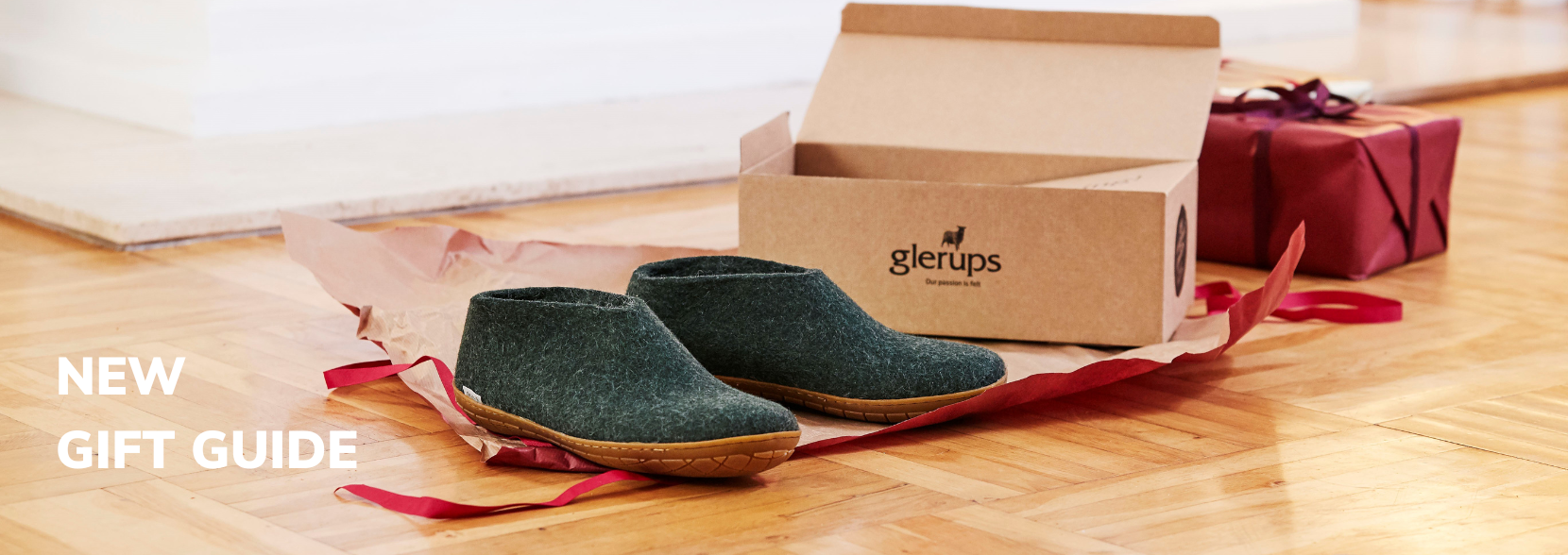 glerups forest green shoes christmas gift