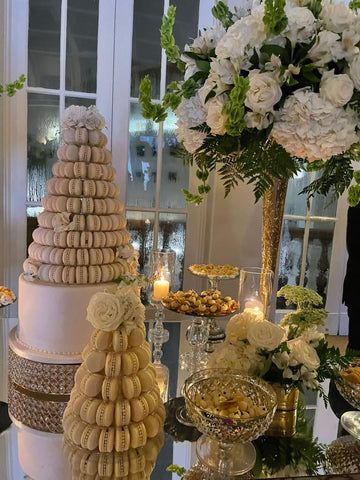 Wedding Macaron Tower