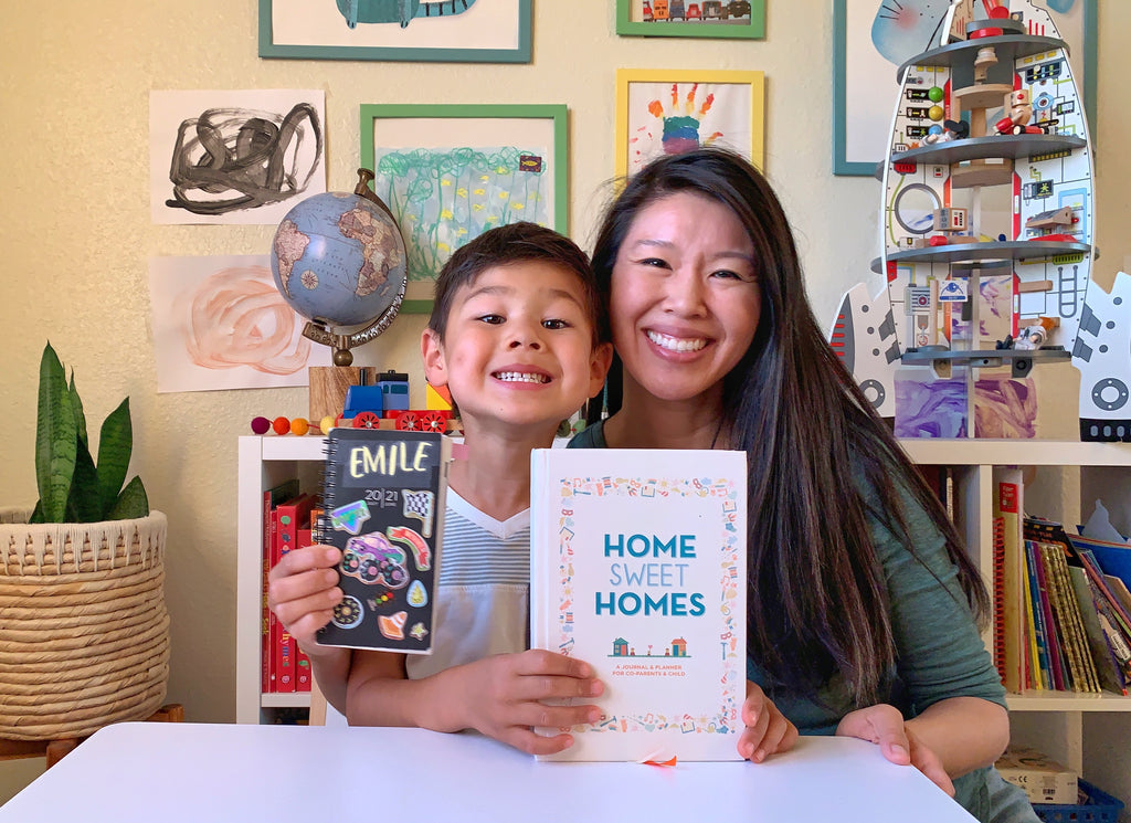Home Sweet Homes co-parenting journal and planner