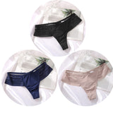 3PCS/Set Seamless G-String Perspective Panties For Women Underwear See-Through Female Underpants Girls Intimates Lingerie M-XL