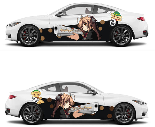 NFL ITASHA anime car wrap vinyl stickers Fit With Any Cars