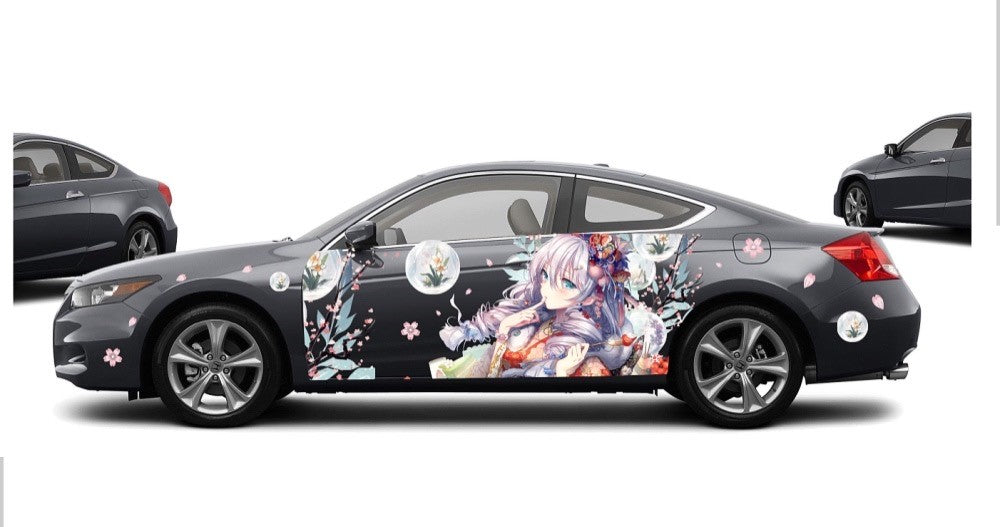 Demon Slayer  Anime Itasha Car Wrapcar LiveryThe car decal Fits all   Itasha Art