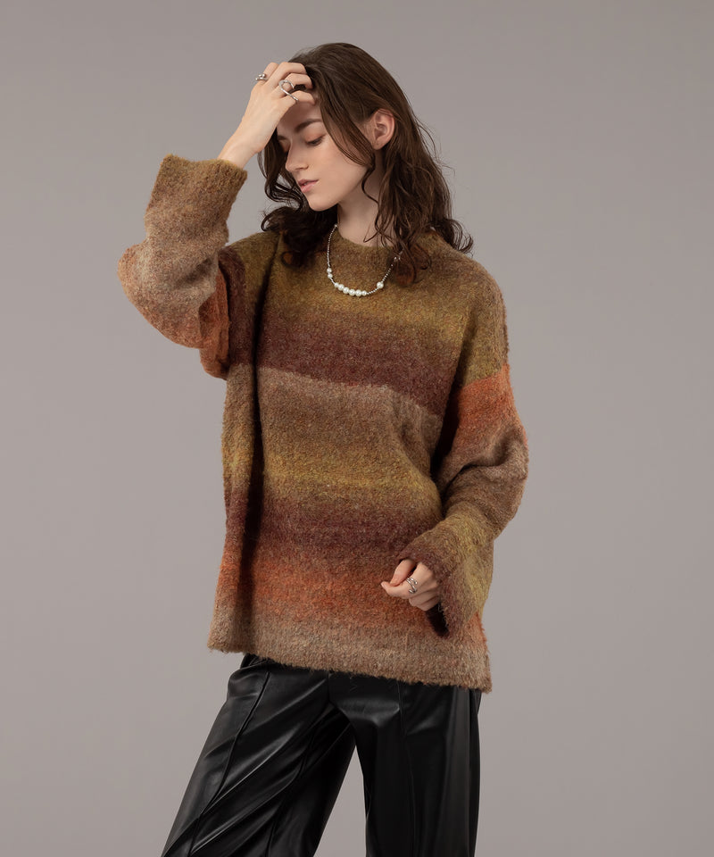 selleglant GRADATION BOUCLE KNIT | hartwellspremium.com