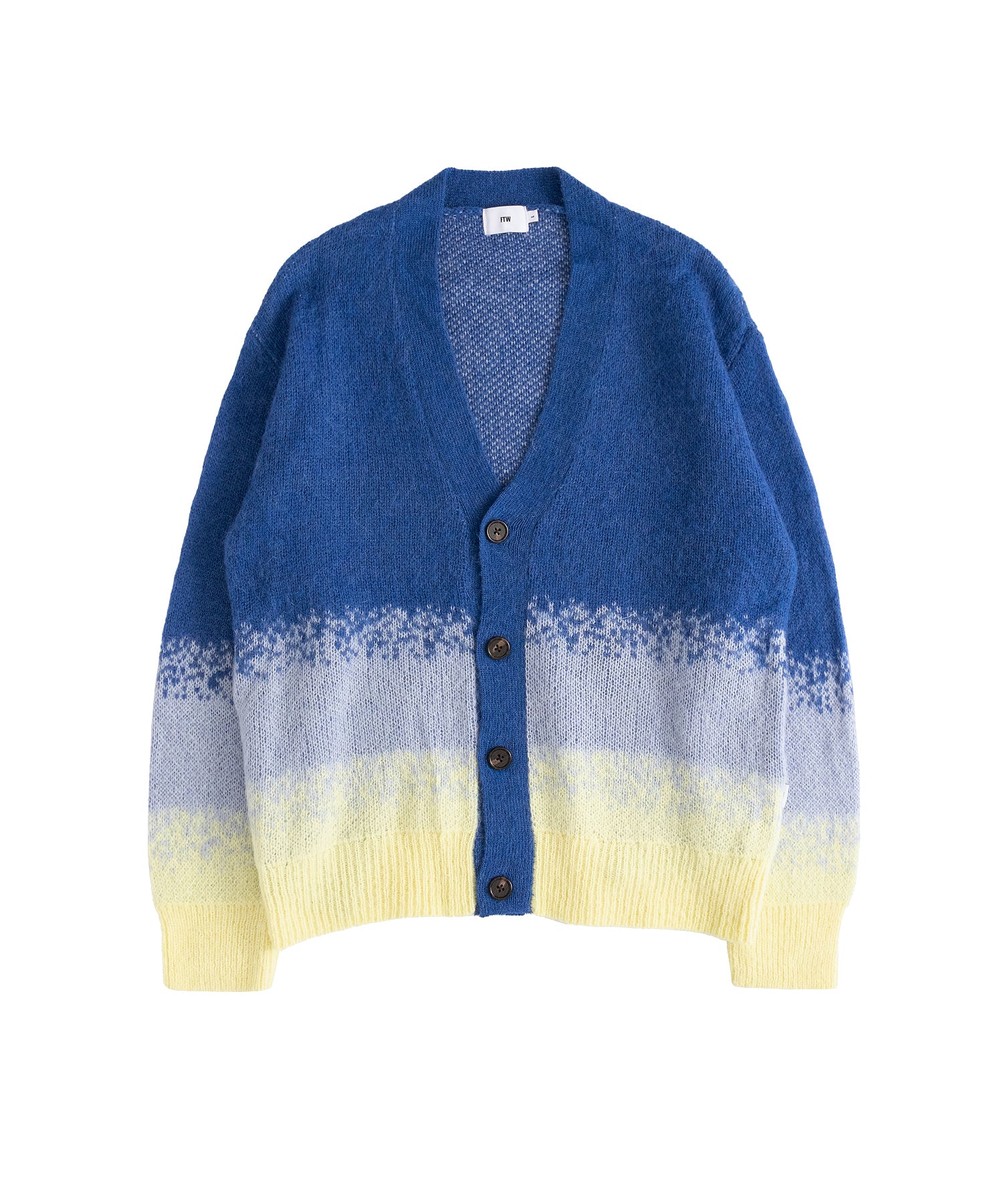 FTW ニットカーディガン MOHAIR SHIRT CARDIGAN - カーディガン