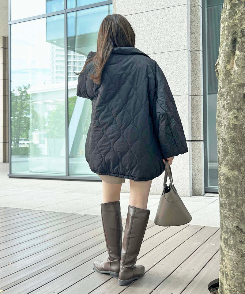 Bemile Raffine quilting キルティングコート coat