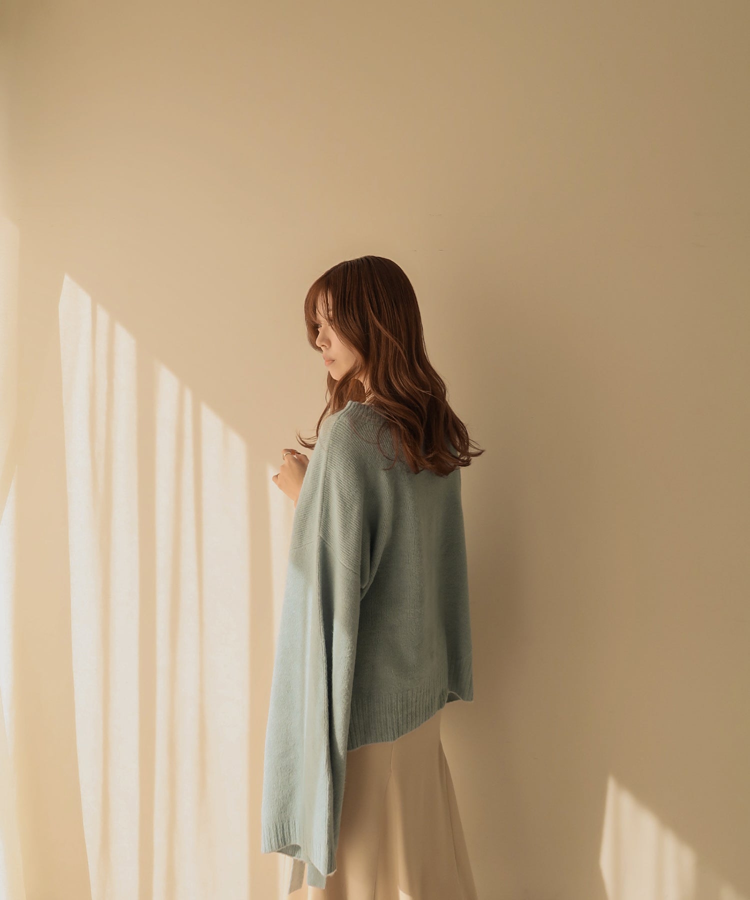 日本正規取扱商品 mideal 2way ribbon cardigan Green カーディガン