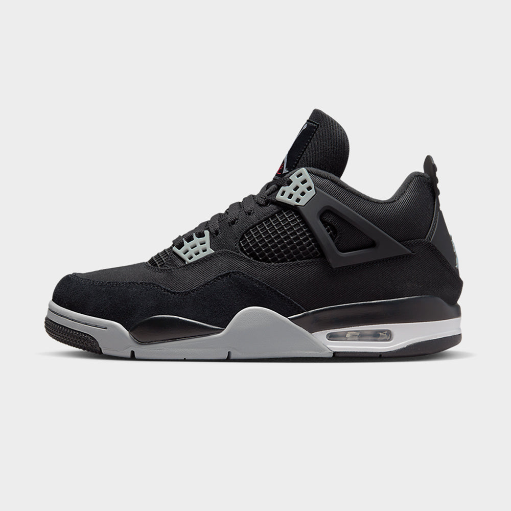 jordan 4 black white grey