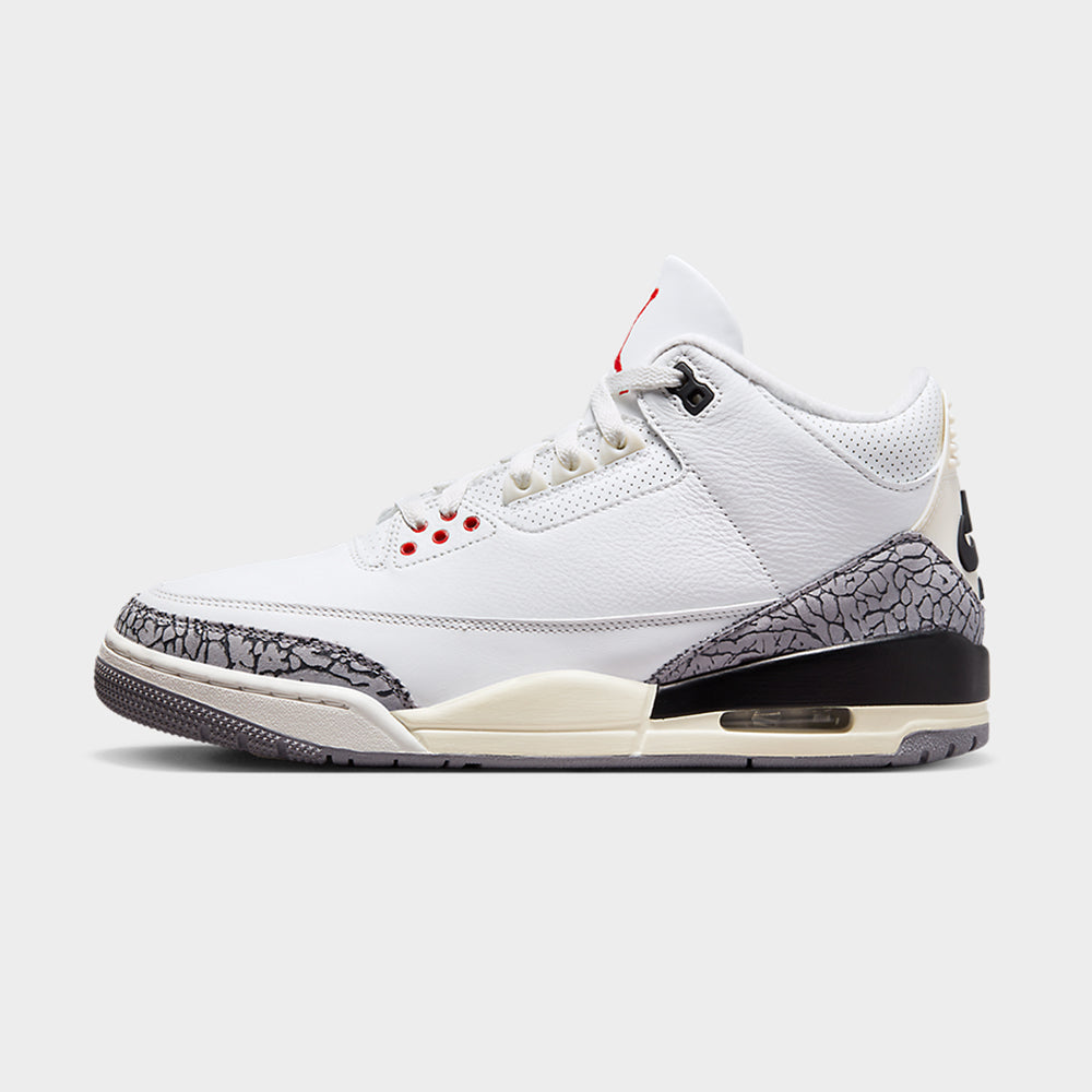 jordan 3s white and red