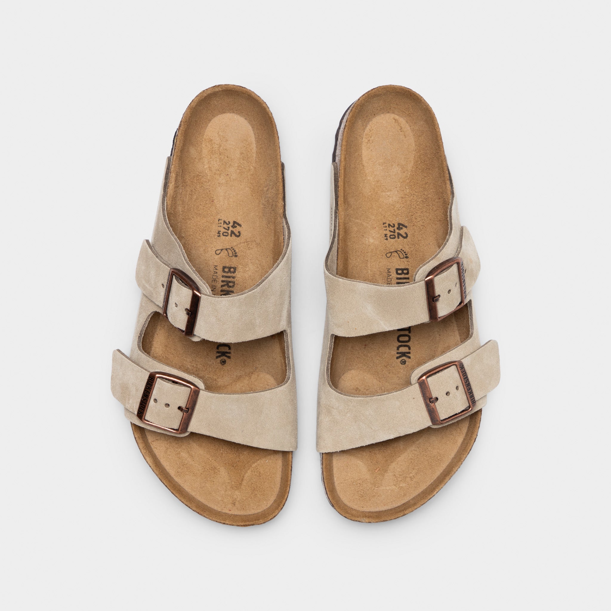 Birkenstock Arizona Suede / Taupe