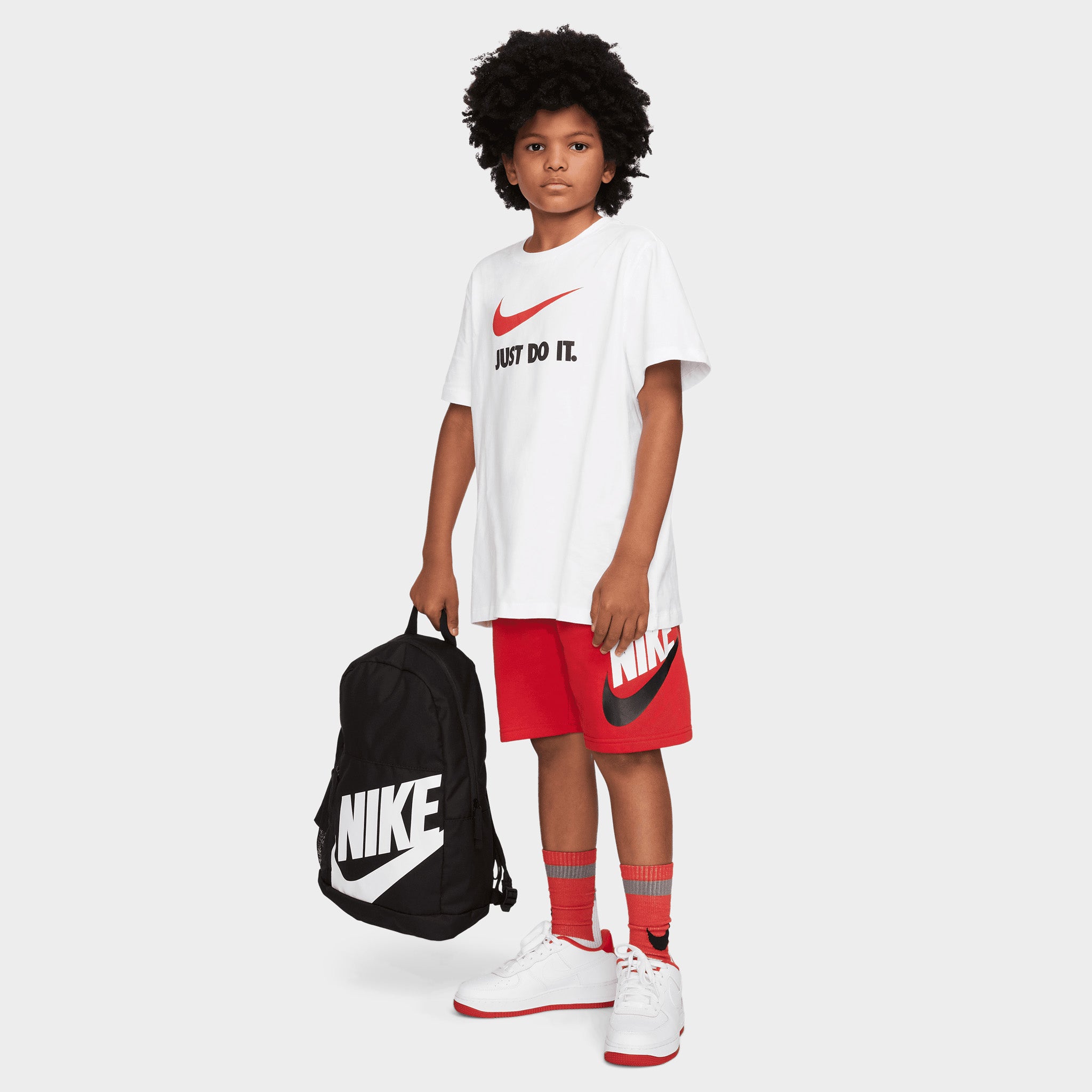 Nike Kids' Elemental Backpack Black / Black - White