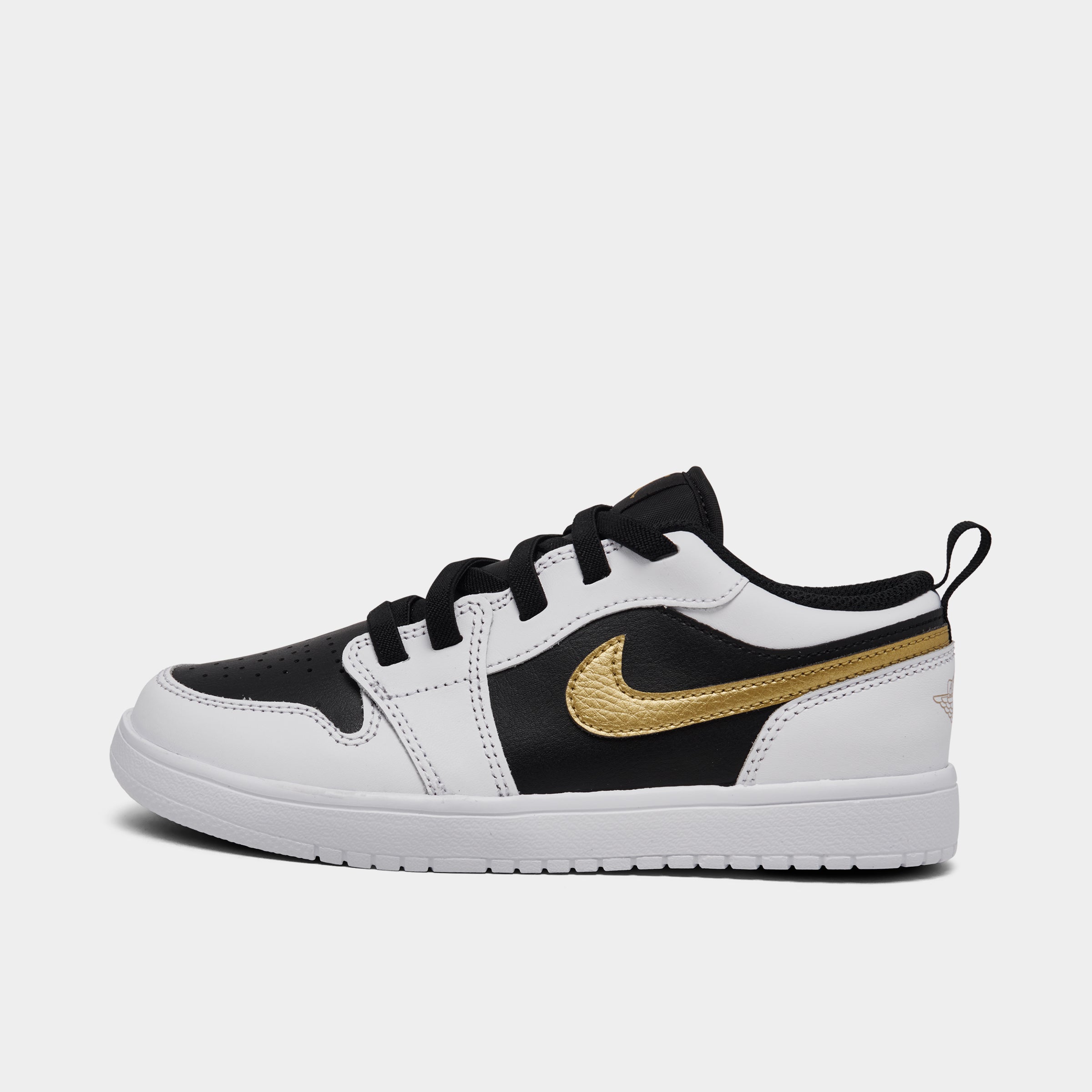 Jordan 1 Low Alt PS White / Metallic Gold - Black