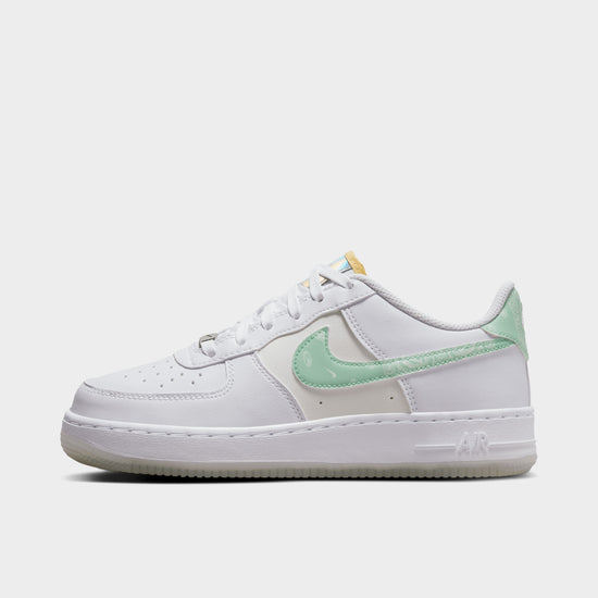 NIKE AIR FORCE 1 HIGH LE GS (WHITE/WHITE) –