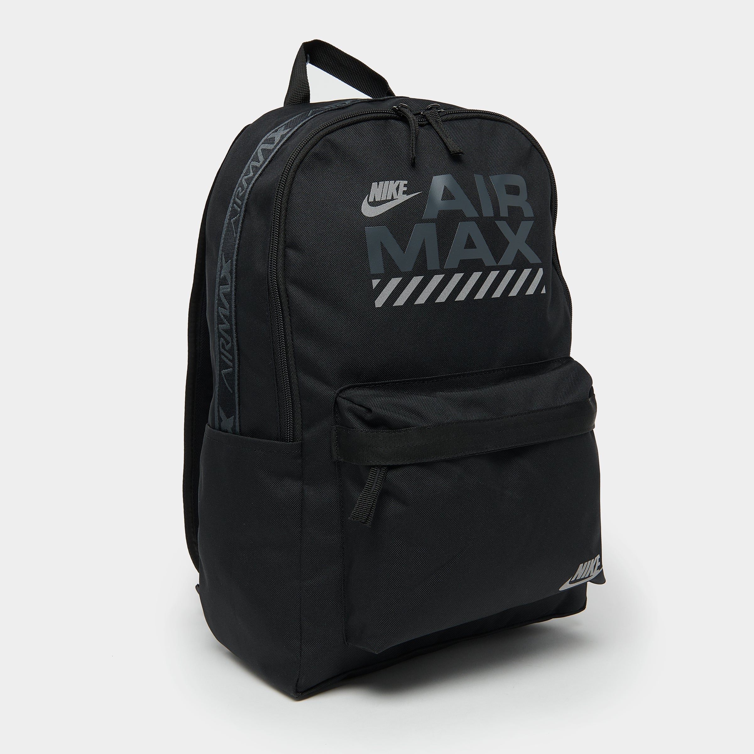 Nike Heritage Backpack (25L) Black / Black - Reflective Silver