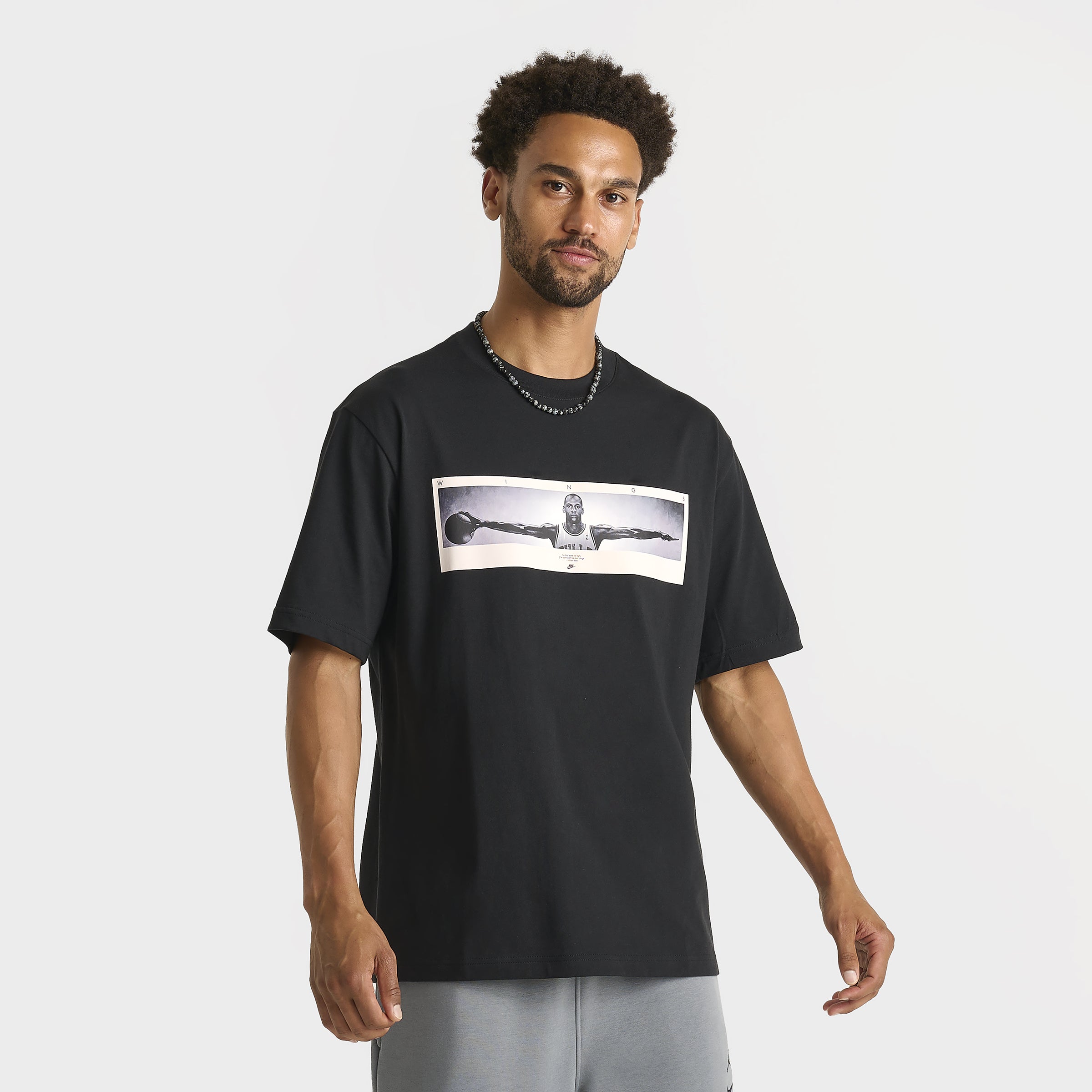 Jordan Men¿s Photo T-Shirt Black / White