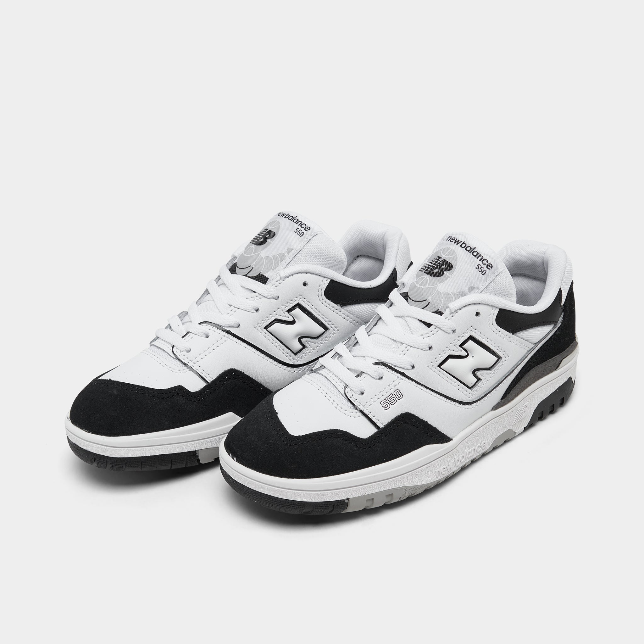 New Balance Childrens' PSB550CA White / Black