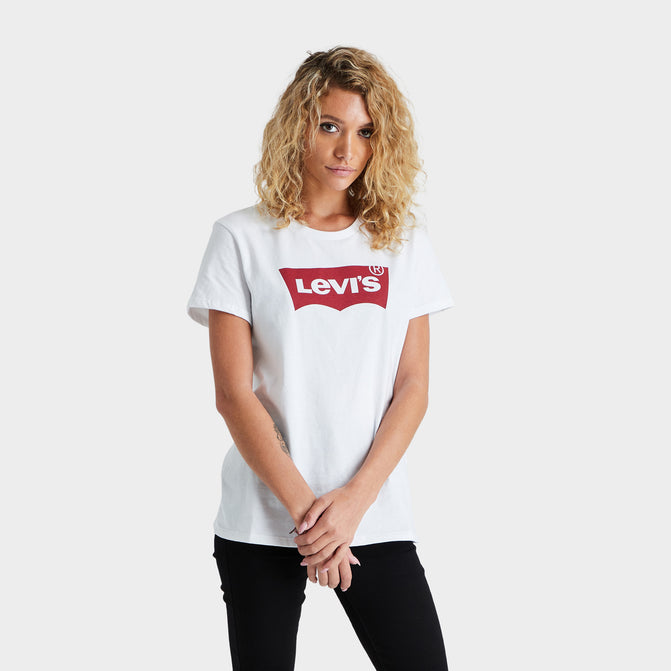 Levi's Women's The Perfect T-shirt / Core Housemark White | JD Sports Canada
