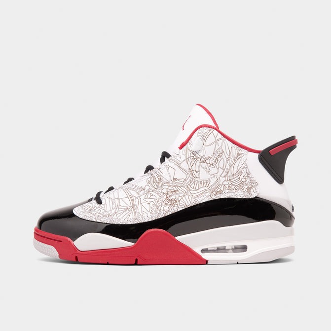 Jordan Dub Zero White / True Red - Black | JD Sports Canada