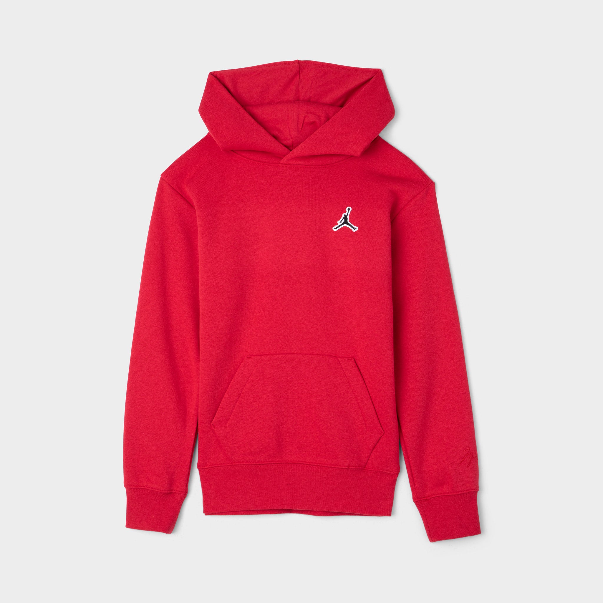 all red jordan hoodie
