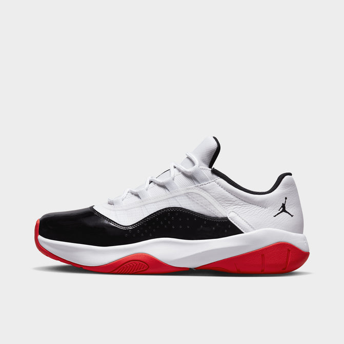 jordan 11 black and white red