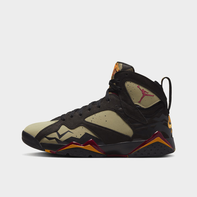 Jordan 7 Retro SE Black / Cherrywood Red - Neutral Olive | JD