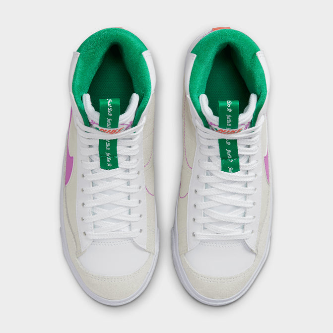 con tiempo Ambiente proporción Nike Blazer Mid `77 Dance GS White / Fuchsia Dream - Stadium Green | JD  Sports Canada