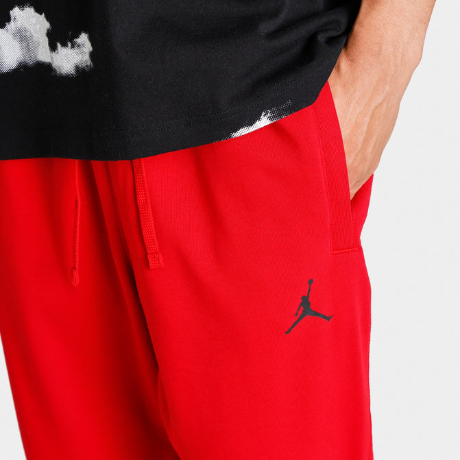 black and red jordan pants