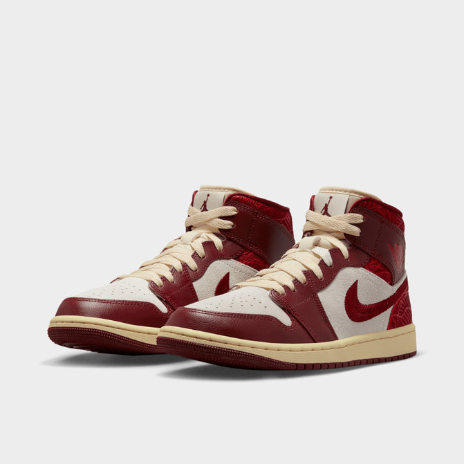 Jordan 1 Mid SE Team Red / University Red - Sail | JD Sports Canada