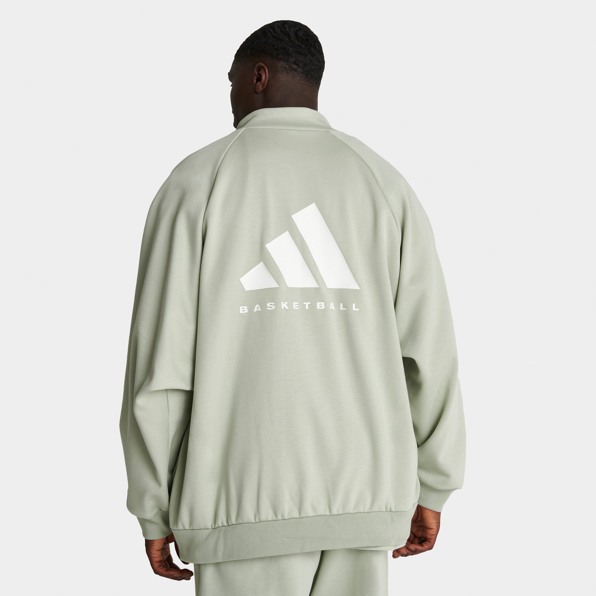 adidas Basketball Track Jacket / Halo Green