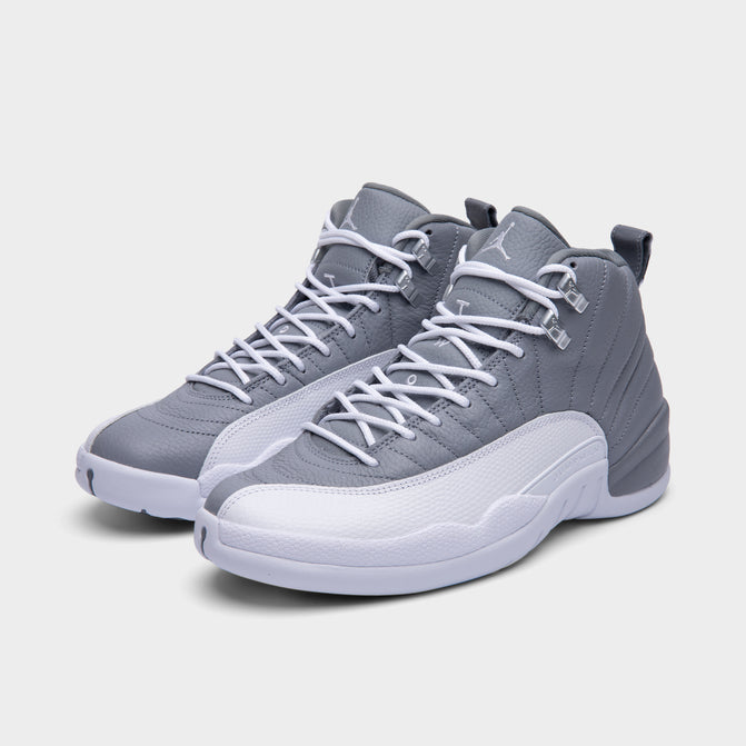 grey and white jordan retro