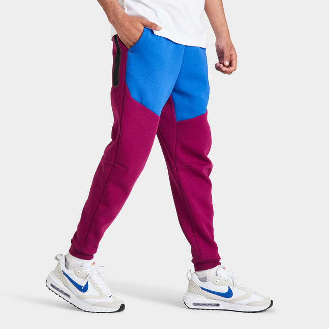 Nike Sportswear Tech Fleece Joggers Sangria Game Royal Black | sites ...