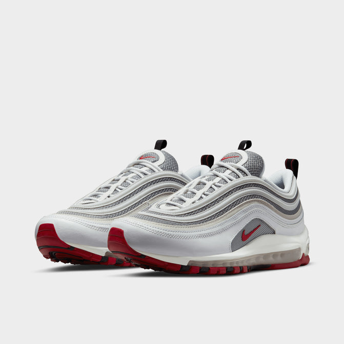 red white and gray air max 97