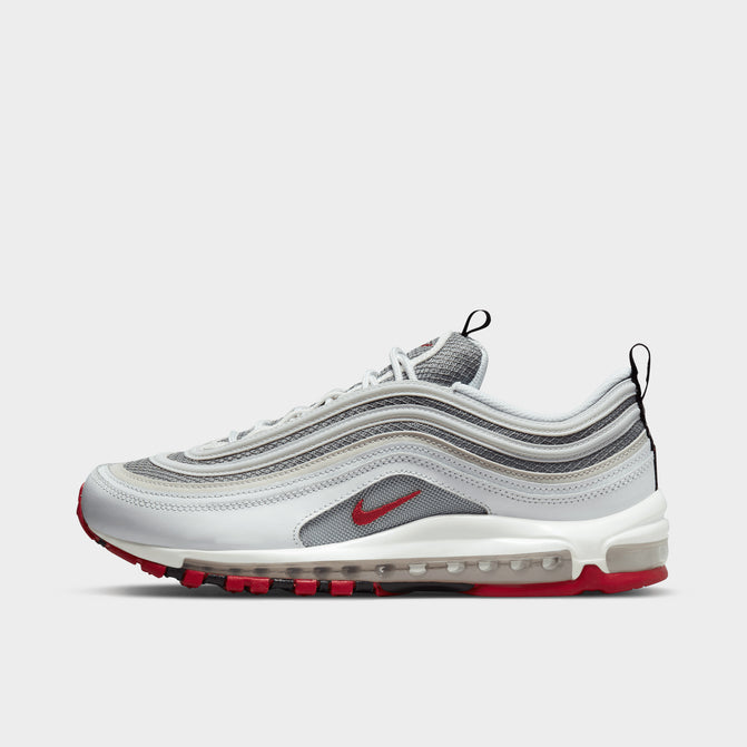 red white and gray air max 97