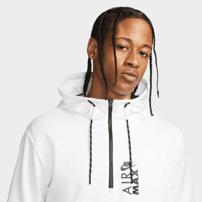 Establecer Barrio En lo que respecta a las personas Nike Sportswear Air Max Graphic Half-Zip Hoodie White / Black - Black | JD  Sports Canada