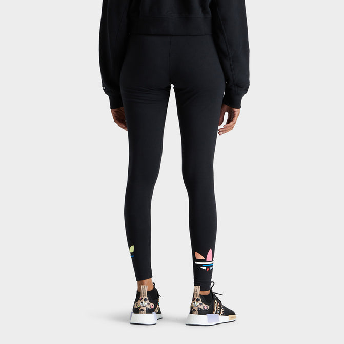 adidas Originals Women's Adicolor Trefoil Tights / Black | JD Sports Canada