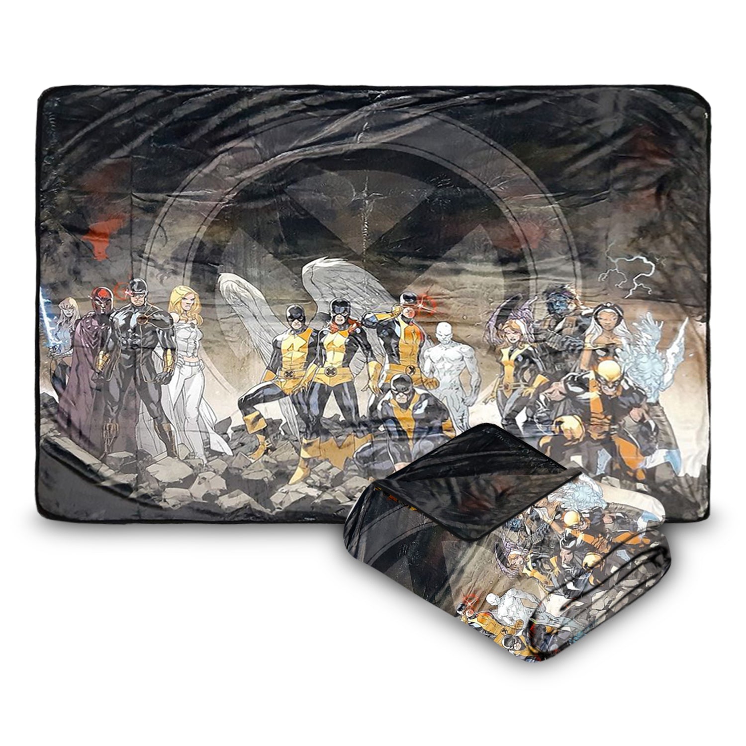 Marvel X-Men X-Force Fleece Softest Throw Blanket | Measures 60 x 45 Inches