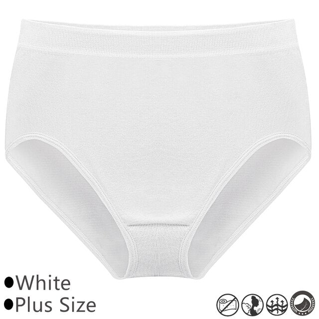 High Waist Panties for Women M-3XL Control Panties Body Shaper Seamless Plus Size Briefs Sexy Underwear Underpants Butt Lifter