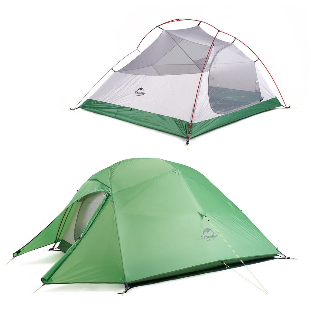 opslag Gezicht omhoog Mechanisch Naturehike Outdoor Camping 2 Person Cloud Up Tent Upgraded Version NH1 –  Great Outdoors Ph