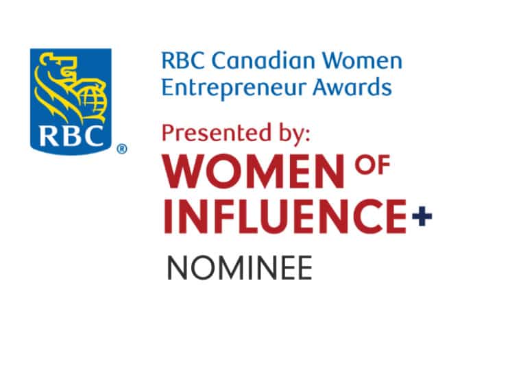 RBC Canadian Women Entrepreneur Awards - Presented By: Women of Influence+ Nominee - Badgee