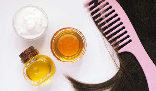Almond Hair Oil - Image of Sweet Almond Oil for hair