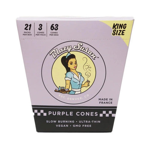 Blazy Susan Purple Cones
