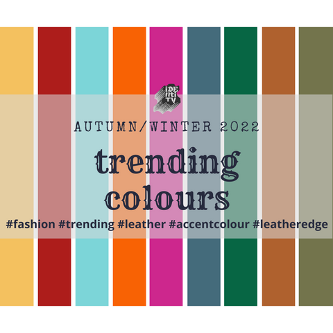 Colour forecast for Autumn Winter 2022