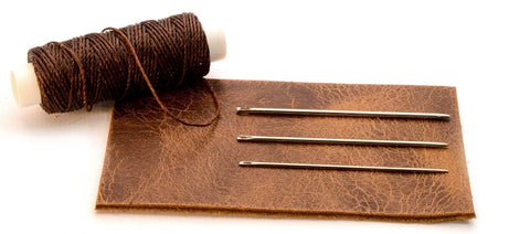 Harness needles for hand stitching leather from Identity Leathercraft