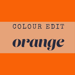 Identity Colour Edit Orange - explore our orange leathers, dyes and more