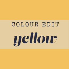 Identity Colour Edit - explore yellow leathers, dyes and more to accesorise
