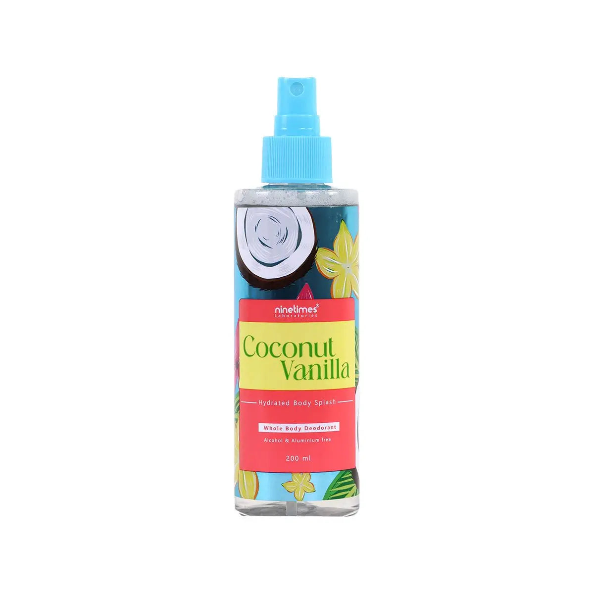 بودي سبلاش بجوز الهند<!--nl-->معطر جسم<!--nl-->Ninetimes Body Mist<!--nl-->رائحة جوز الهند<!--nl-->Coconut Body Splash<!--nl-->Tropical Body Mist<!--nl-->Ninetimes Fragrance<!--nl-->Coconut Scent<!--nl-->Coconut Scent