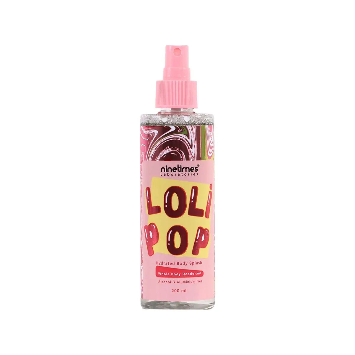 بودي سبلاش لولي بوب<!--nl-->معطر جسم نسائي<!--nl-->تسعة مرات للجسم<!--nl-->رائحة حلوة وثابتة<!--nl-->Lollipop Body Splash<!--nl-->Sweet Body Mist<!--nl-->رائحة تسع مرات<!--nl-->رائحة تدوم طويلاً<!--nl-->رائحة تدوم طويلاً